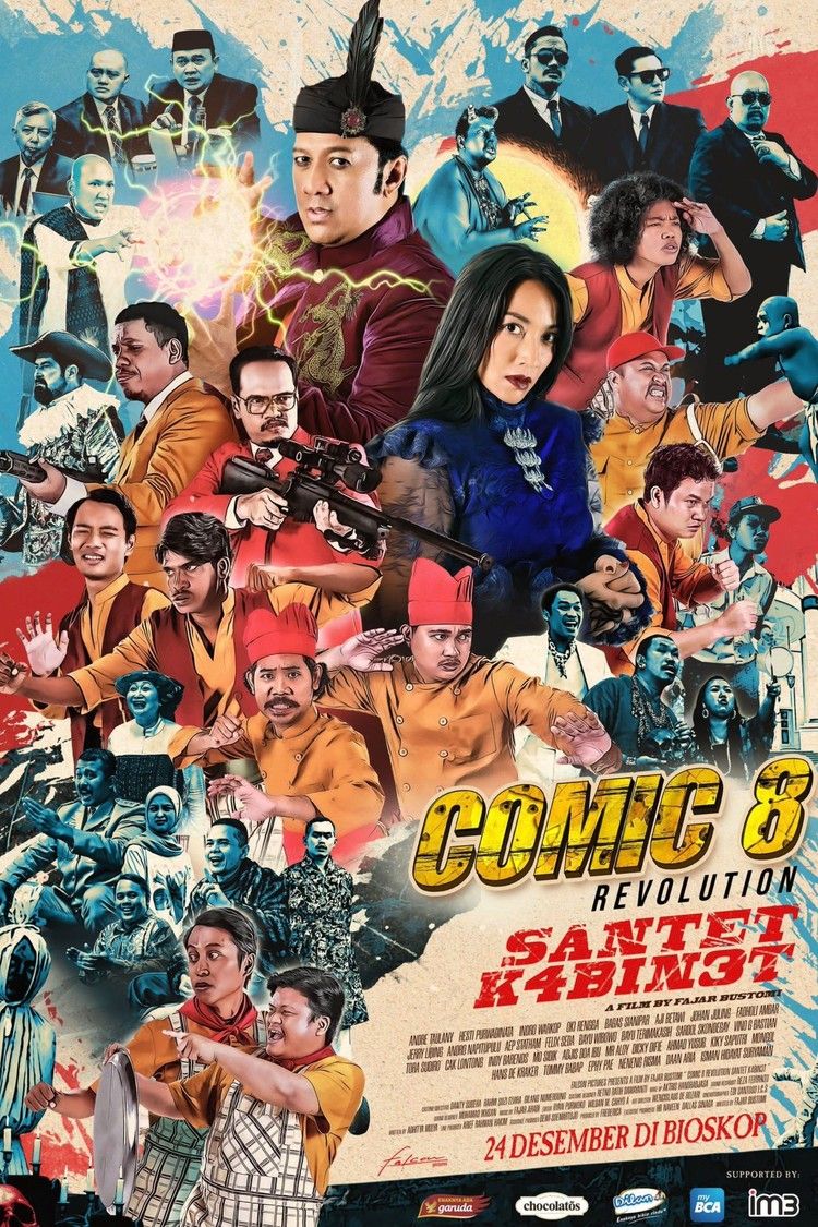 movie poster for Comic 8 Revolution: Santet K4bin3t
