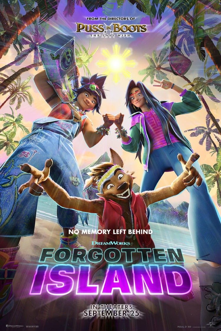 movie poster for Forgotten Island