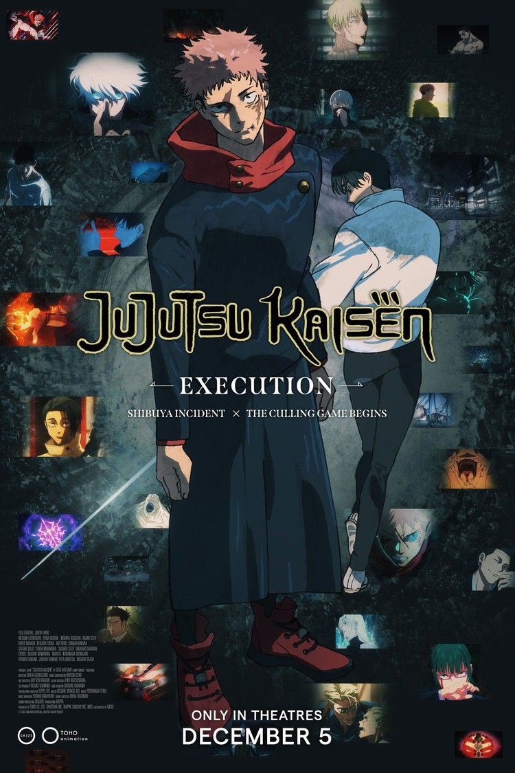 movie poster for Jujutsu Kaisen: Shibuya Incident X The Culling Game – The Movie