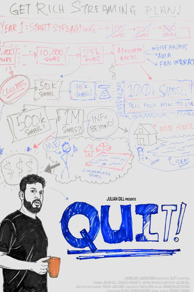 movie poster for Quit!