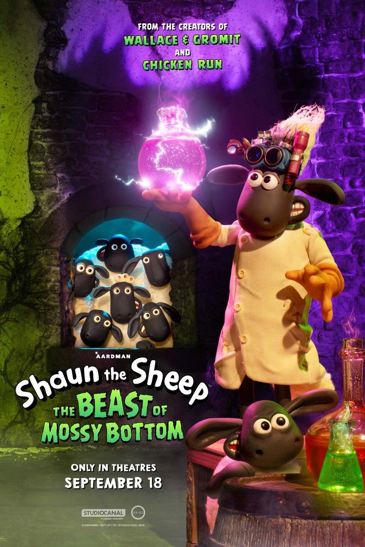 movie poster for Shaun The Sheep: The Beast Of Mossy Bottom