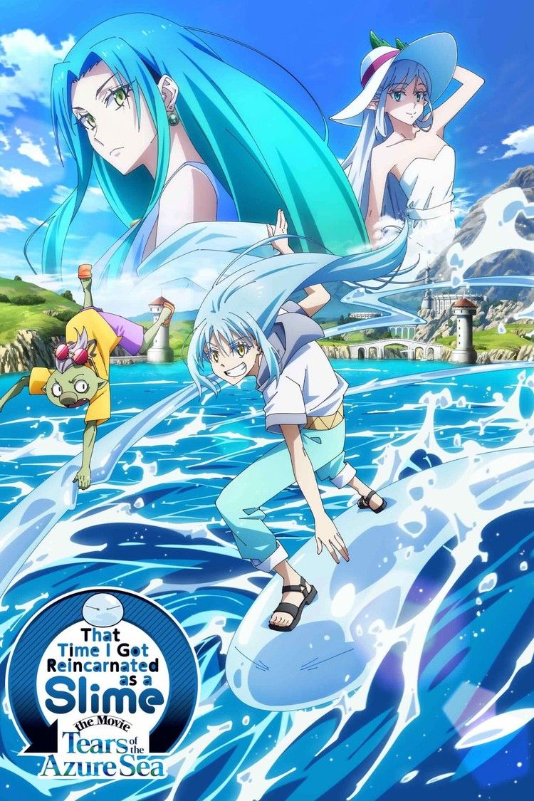 movie poster for That Time I Got Reincarnated As A Slime The Movie: Tears Of The Azure Sea