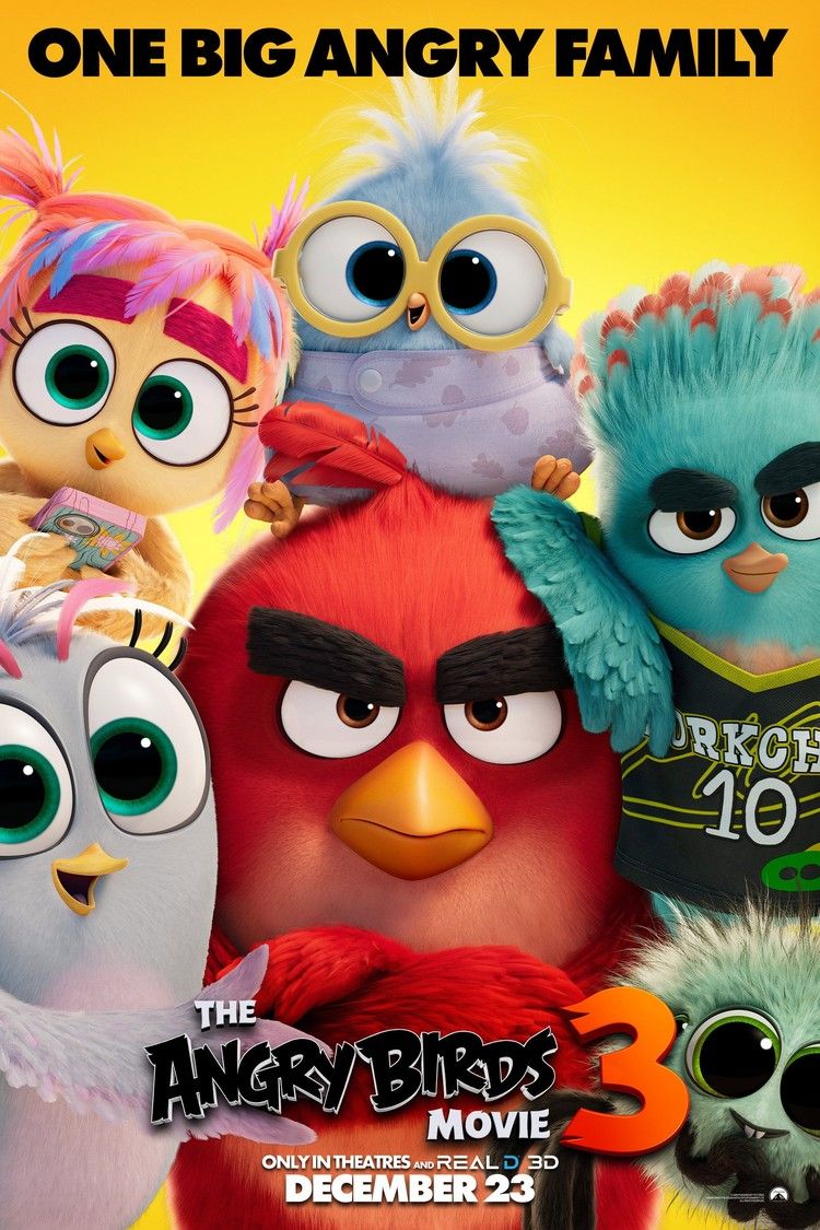 movie poster for The Angry Birds Movie 3