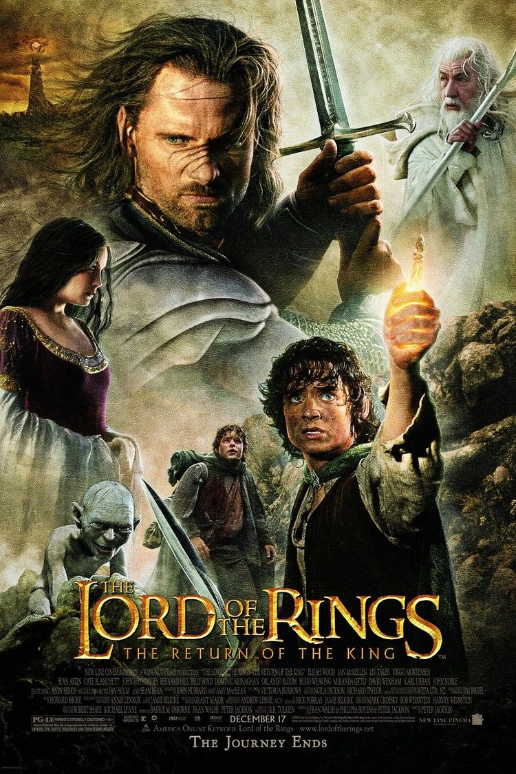 movie poster for The Lord Of The Rings: The Return Of The King (Extended Version)
