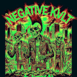 event poster for Negative Kvlt